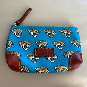 Jacksonville Jaguars Dooney & Bourke clutch bag without strap